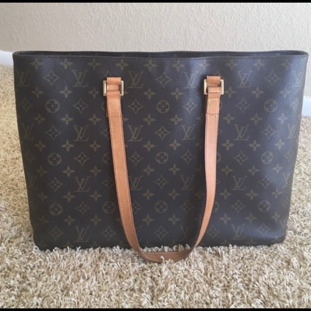 Authentic Louis Vuitton Luco Shoulder Tote Bag